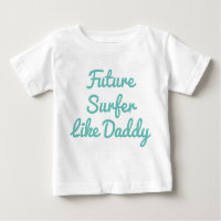 Futuro surfista como papá