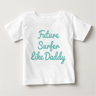 Camiseta De Bebé Futuro surfista como papá