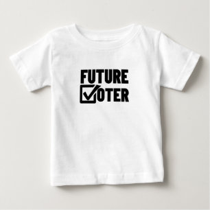 CAMISETA DE BEBÉ FUTURO VOTADOR