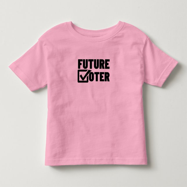 CAMISETA DE BEBÉ FUTURO VOTADOR (Anverso)