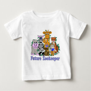 Camiseta De Bebé Futuro Zookeeper