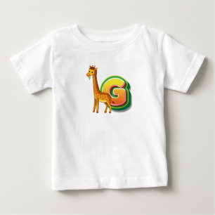 Camiseta De Bebé G de Jirafa