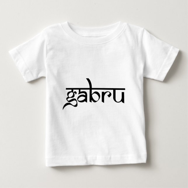 Camiseta De Bebé gabru (Anverso)