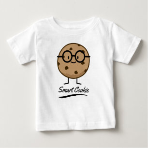 Camiseta De Bebé Gafas de cocina de chocolate con chocolate intelig