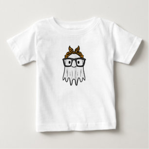 Camiseta De Bebé Gafas de fantasma de Halloween