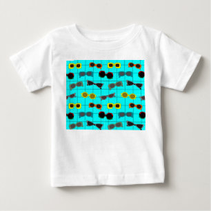 Camiseta De Bebé Gafas de sol modernas de mediados de siglo