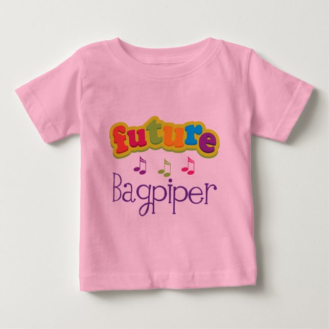 Camiseta De Bebé Gaitero (futuro) (Anverso)
