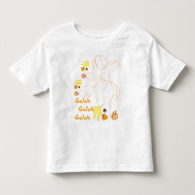 Camiseta De Bebé Galah (Anverso)