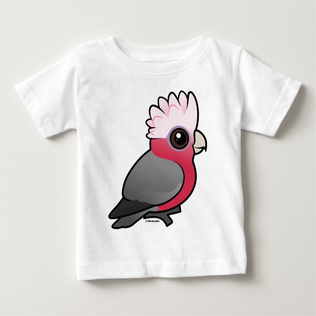 Camiseta De Bebé Galah Birdorable (Anverso)