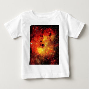Camiseta De Bebé Galaxia caído en el fuego