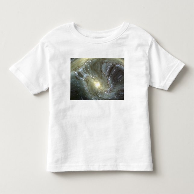 Camiseta De Bebé Galaxia digitalmente alterada (Anverso)