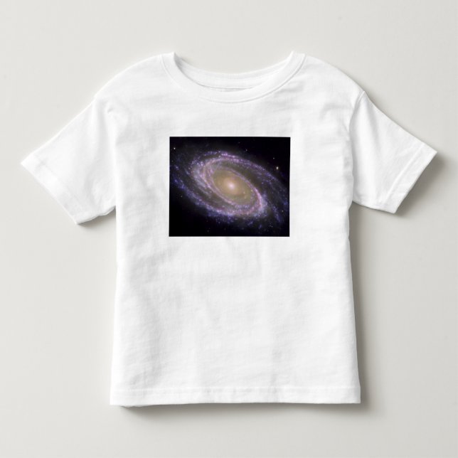 Camiseta De Bebé Galaxia espiral Messier 81 (Anverso)