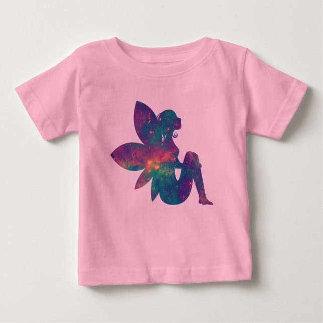 Camiseta De Bebé Galaxy Fairy Baby Shirt (Anverso)
