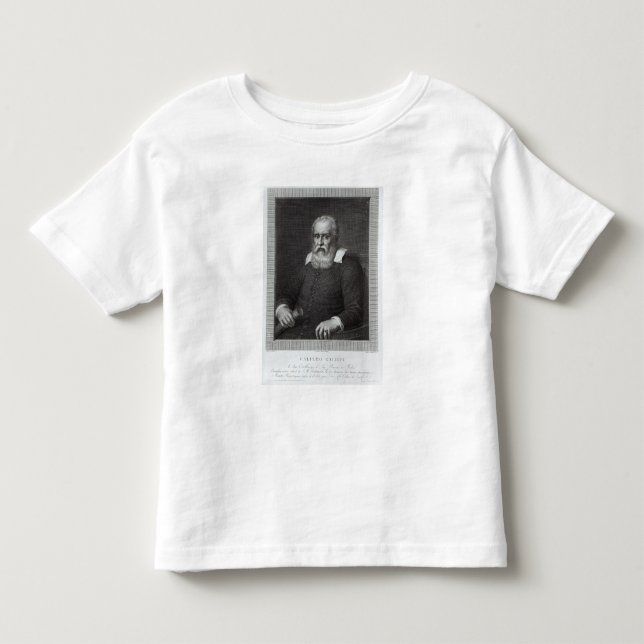Camiseta De Bebé Galileo Galilei (Anverso)