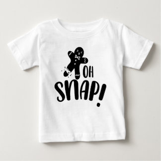 Camiseta De Bebé Galleta de jengibre Oh Snap