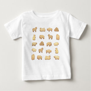 Camiseta De Bebé Galletas animales
