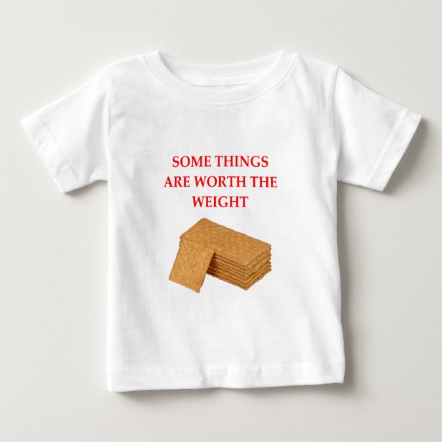 Camiseta De Bebé galletas de Graham (Anverso)