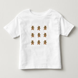 Camiseta De Bebé Galletas de jengibre en forma de gato adorables