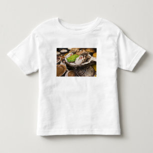 Camiseta De Bebé Galletas del navidad en la exhibición en un New