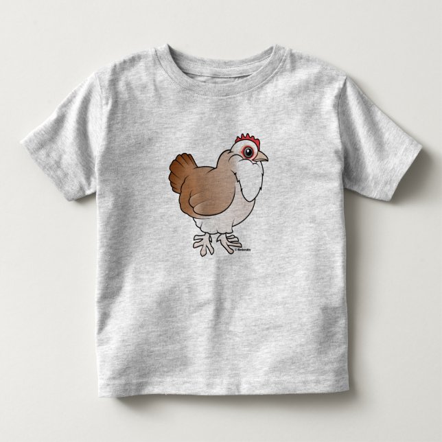 Camiseta De Bebé Gallina de Faverolles (Anverso)