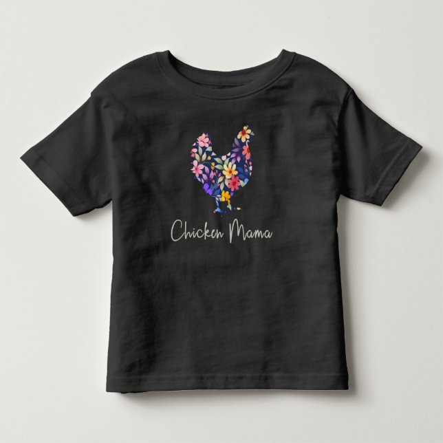 Camiseta De Bebé Gallina de gallina gallina gallina (Anverso)