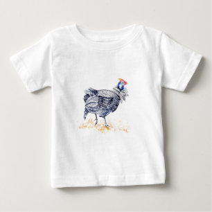 Camiseta De Bebé Gallina de Guinea