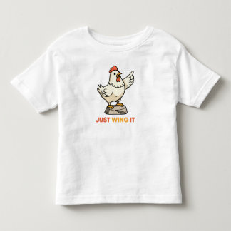 Camiseta De Bebé Gallo divertido animal pollo