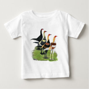 Camiseta De Bebé Gallos de juego modernos