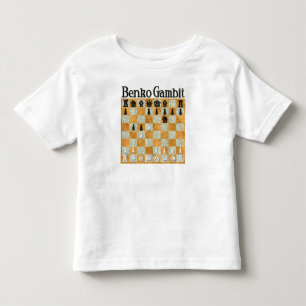 Camiseta De Bebé Gambito de Benko