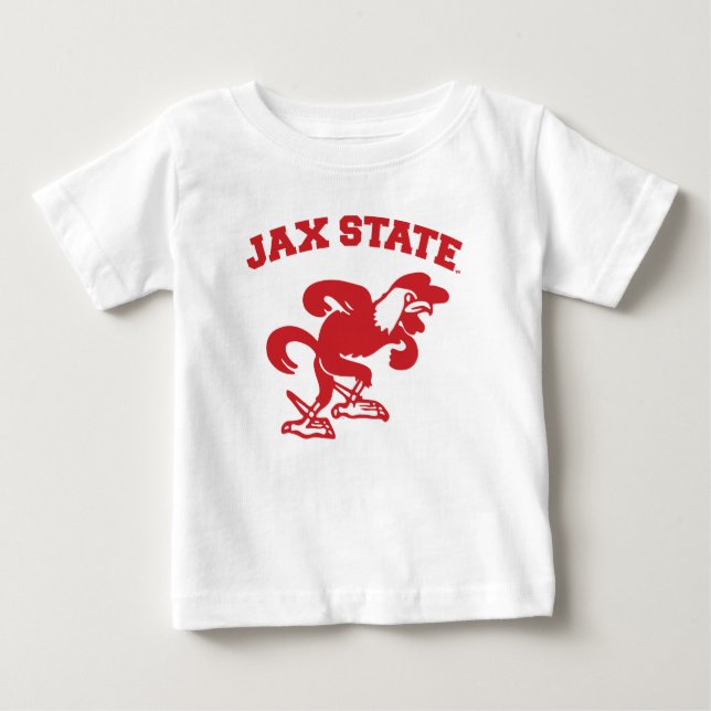 Camiseta De Bebé Gamecocks estatales JAX de la Universidad Estatal  (Anverso)