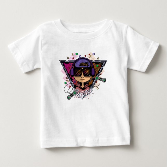 Camiseta De Bebé Gamer Boy (Anverso)