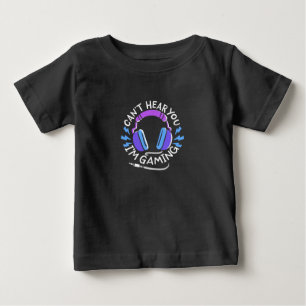 Camiseta De Bebé Gamer que estoy jugando