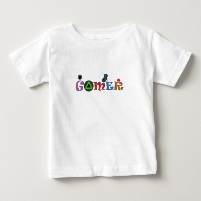 Camiseta De Bebé Gamers Divertidos (Anverso)