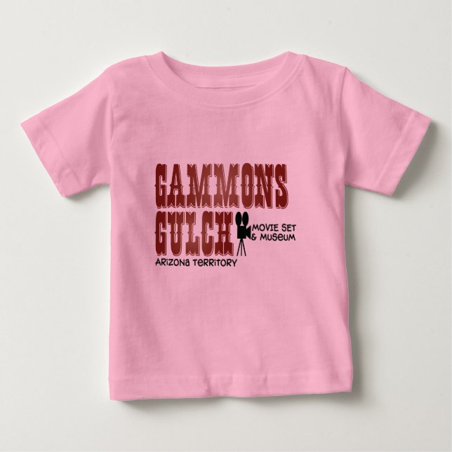 Camiseta De Bebé Gammons Gulch Movie Set Infants Tshirt (Anverso)
