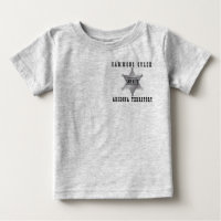 Gammons Gulch Sheriff Sheriff Infants Tshirt
