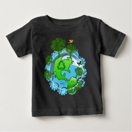Camiseta De Bebé Ganador del premio TBA A Global Recycle