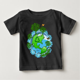 Camiseta De Bebé Ganador del premio TBA A Global Recycle