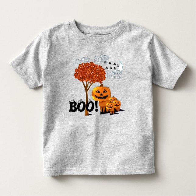 Camiseta De Bebé Ganadora del premio TBA Halloween Caras de calabaz (Anverso)