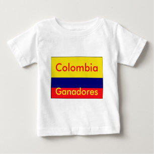 Camiseta De Bebé Ganadores de Colombia