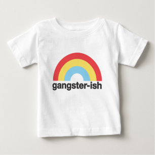 Camiseta De Bebé Gangster-ish Onsie