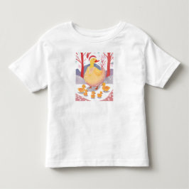 Camiseta De Bebé Ganso feliz navidad