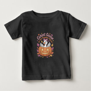 Camiseta De Bebé Ganso más lindo en el Día de Acción de Gracias del