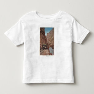 Camiseta De Bebé Garganta real, CO - vista del puente de colgante