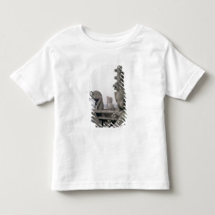 Camiseta De Bebé Gargoyles en la barandilla del grande