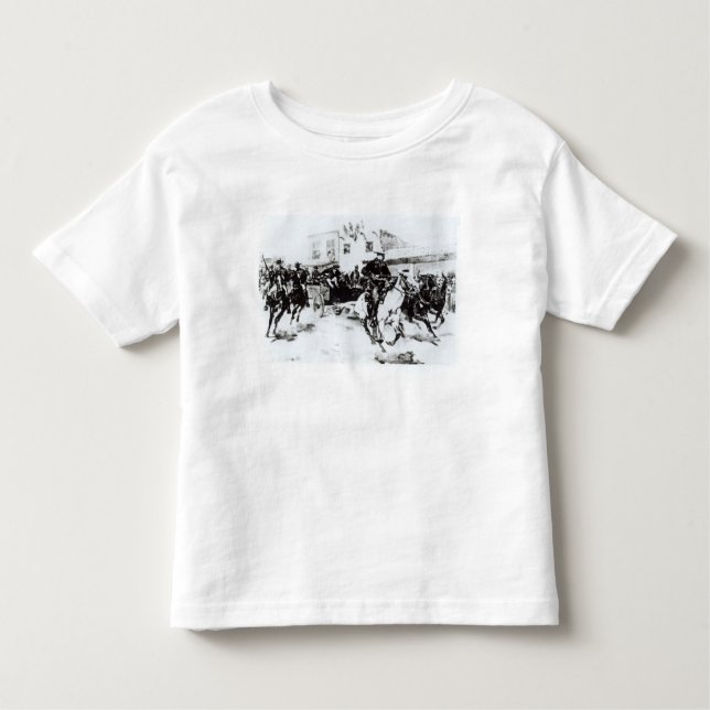 Camiseta De Bebé Garret trae a Billy the Kid, 1880 (Anverso)
