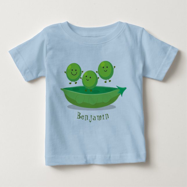 Camiseta De Bebé Garzas saltantes en ilustracion de personalizado d (Anverso)