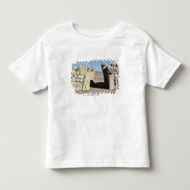 Camiseta De Bebé Gate del rey de las paredes de Hattusas (Anverso)
