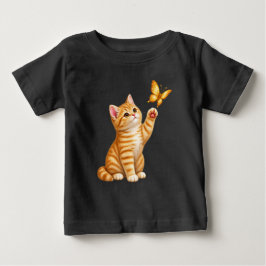 Camiseta De Bebé Gatito Adorable