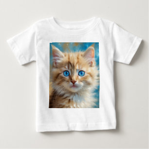 Camiseta De Bebé Gatito Adorable