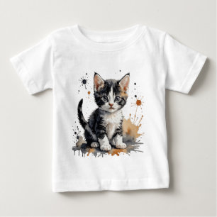 Camiseta De Bebé Gatito adorable